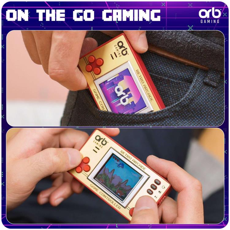 Orb Gaming Retro Mini Handheld Games Console (150 Games) Gallery Image 8