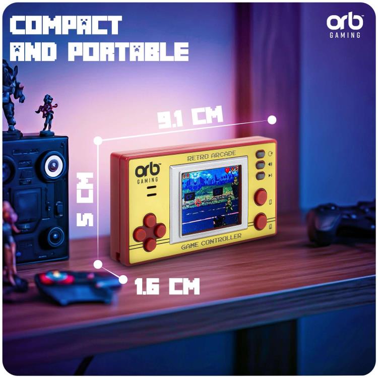 Orb Gaming Retro Mini Handheld Games Console (150 Games) Gallery Image 7