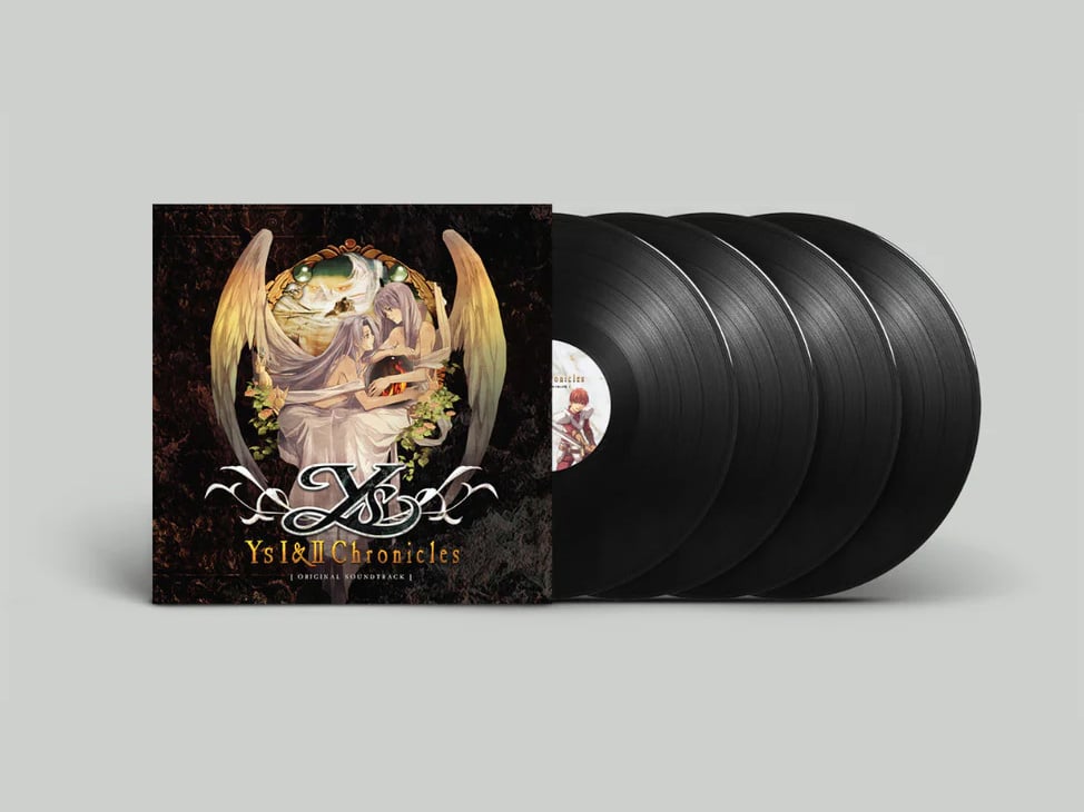 Ys I & II Chronicles Original Soundtrack Vinyl 4XLP Box Set (Black Vinyl) Gallery Image 3