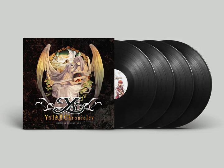 Ys I & II Chronicles Original Soundtrack Vinyl 4XLP Box Set (Black Vinyl) Gallery Image 1