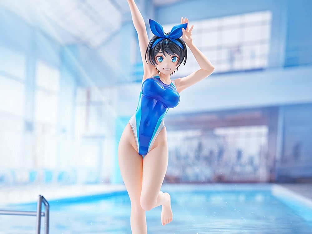 Rent-A-Girlfriend Swimsuit Silhouette Ruka Sarashina (Swimwear Ver.) 1/7 Scale Figure Gallery Image 1