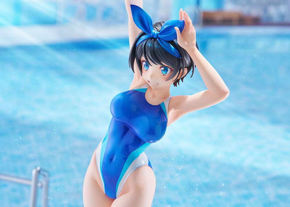 Rent-A-Girlfriend Swimsuit Silhouette Ruka Sarashina (Swimwear Ver.) 1/7 Scale Figure Gallery Image 6