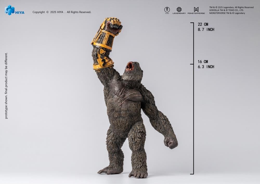Godzilla x Kong: The New Empire Stylist Series Kong (Beast Glove) Figure Gallery Image 7
