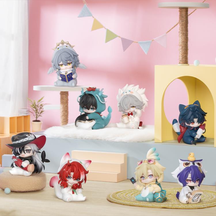 Honkai: Star Rail Boys' Dorm Series Box of 8 Random Chibi Figures Gallery Image 3