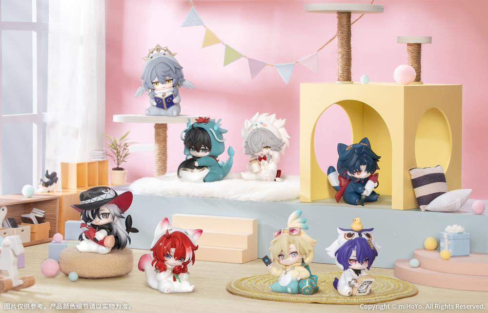 Honkai: Star Rail Boys' Dorm Series Box of 8 Random Chibi Figures Gallery Image 4