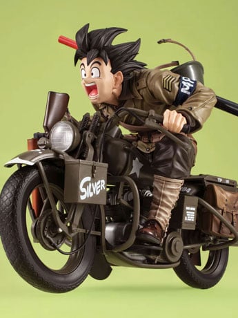 Dragon Ball Z Desktop Real McCoy EX Goku on Motorbike Gallery Image 2