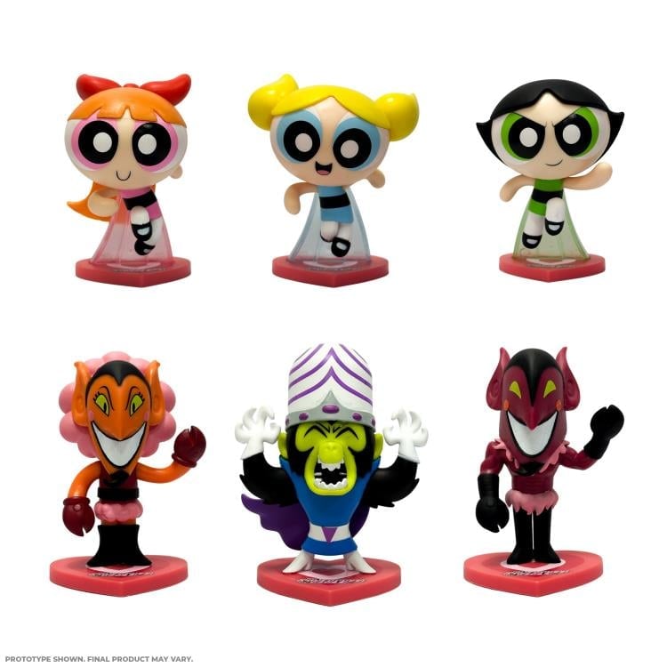The Powerpuff Girls Mystery Vinyl Figures Box of 12 Random Figures