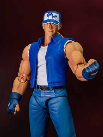 The King of Fighters '98 Ultimate Match Terry Bogard (Blue Ver.) 1/12 Scale Exclusive Action Figure Gallery Image 2