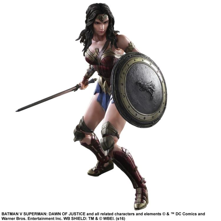 Batman v Superman Play Arts Kai Wonder Woman Gallery Image 12
