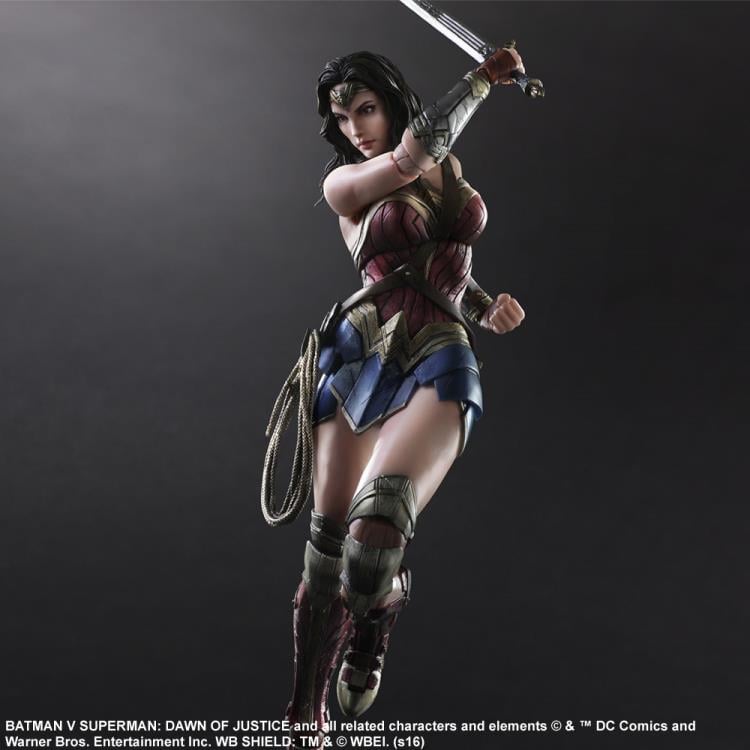 Batman v Superman Play Arts Kai Wonder Woman Gallery Image 7