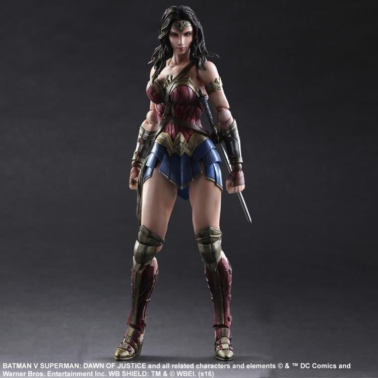 Batman v Superman Play Arts Kai Wonder Woman Gallery Image 3