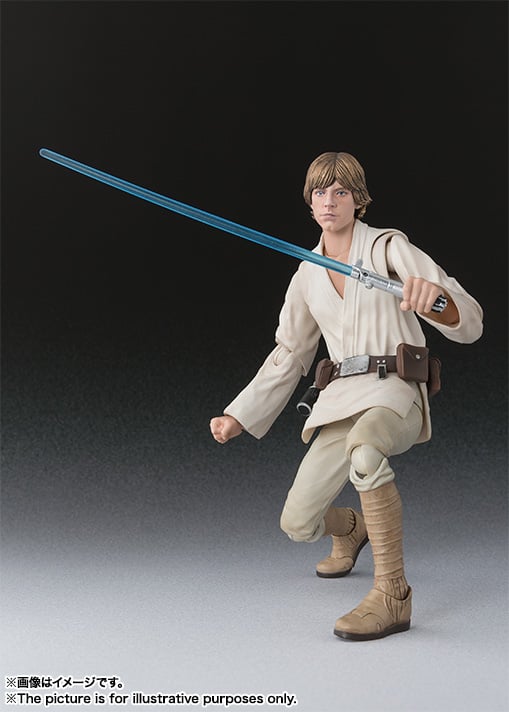Star Wars: A New Hope S.H.Figuarts Luke Skywalker Gallery Image 6