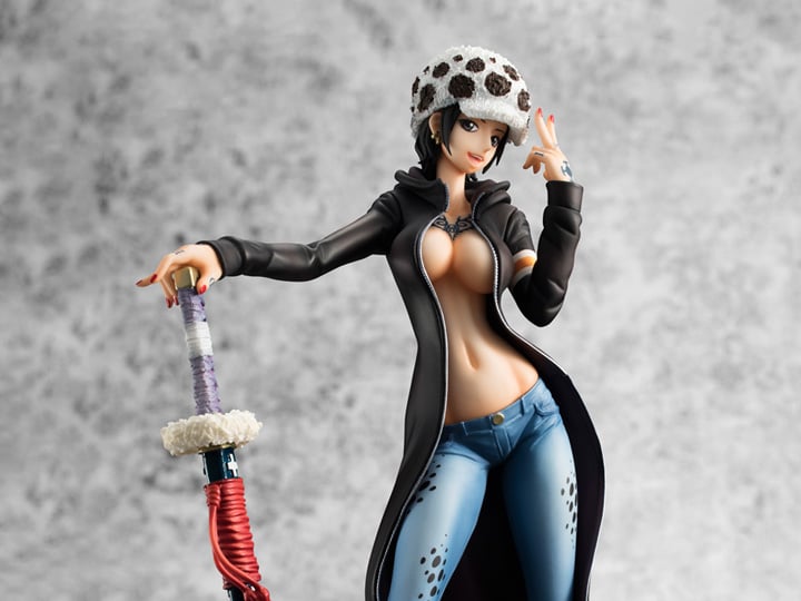 One Piece Excellent Model Portrait of Pirates: I.R.O. Trafalgar Law Figure Gallery Image 1