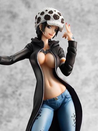 One Piece Excellent Model Portrait of Pirates: I.R.O. Trafalgar Law Figure Gallery Image 2