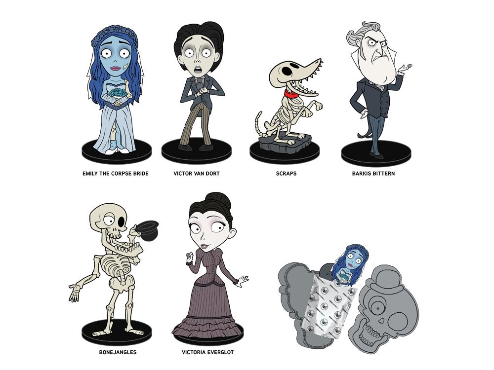 Corpse Bride Random Mini Vinyl Figure Gallery Image 1