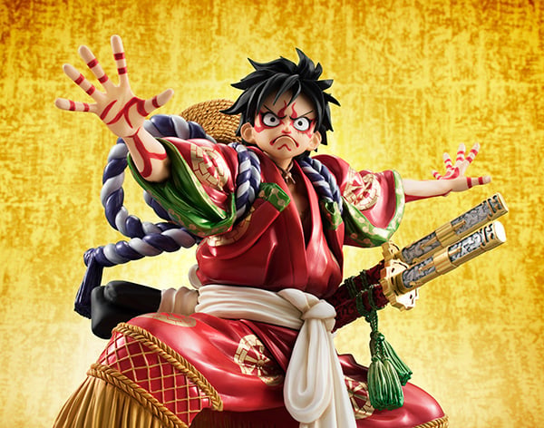 One Piece Portrait Of Pirates Monkey D. Luffy Kabuki Edition 1/8