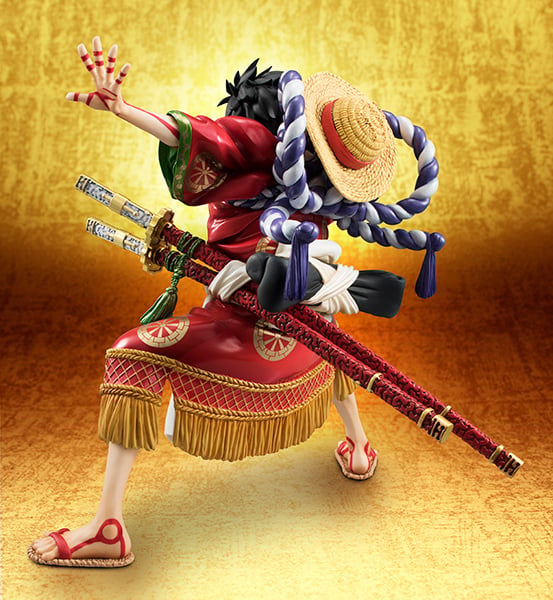 One Piece Portrait Of Pirates Monkey D. Luffy Kabuki Edition 1/8 Scale Figure Gallery Image 10
