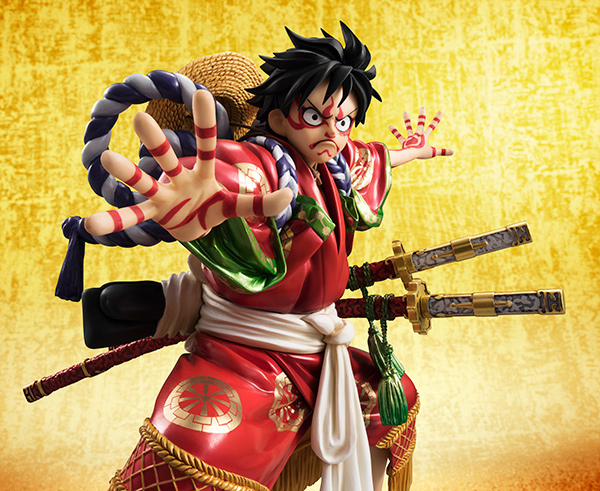 One Piece Portrait Of Pirates Monkey D. Luffy Kabuki Edition 1/8