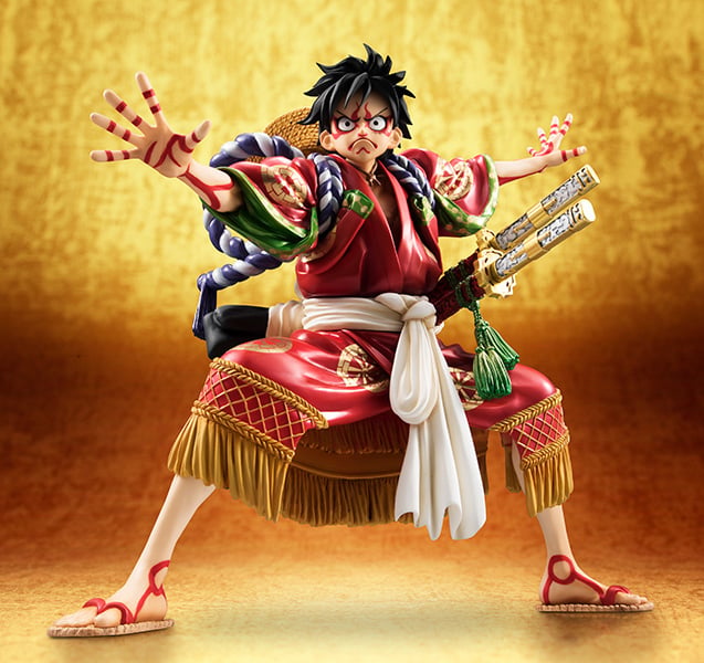 One Piece Portrait Of Pirates Monkey D. Luffy Kabuki Edition 1/8 Scale Figure Gallery Image 7