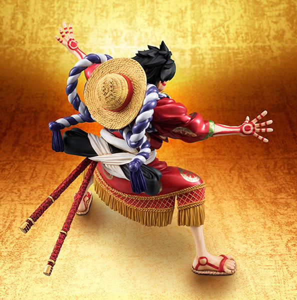 One Piece Portrait Of Pirates Monkey D. Luffy Kabuki Edition 1/8 Scale Figure Gallery Image 13
