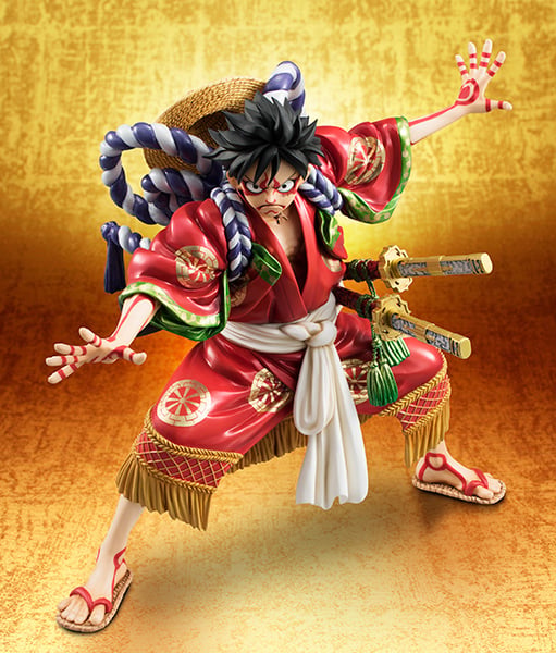 One Piece Portrait Of Pirates Monkey D. Luffy Kabuki Edition 1/8 Scale Figure Gallery Image 9