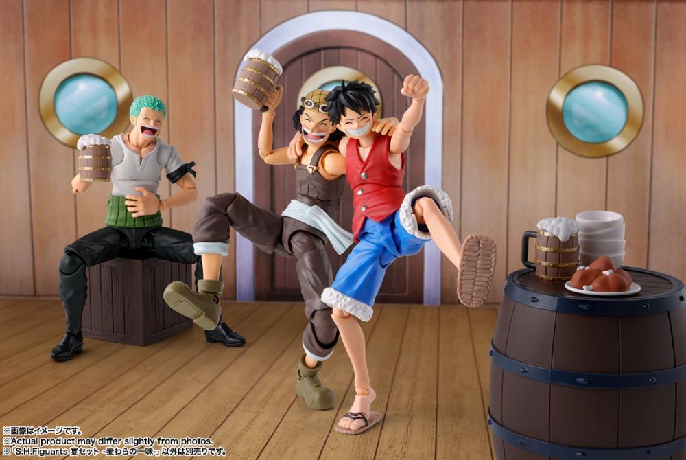 One Piece S.H.Figuarts Party Set (The Straw Hat Crew) Optional Parts Set Gallery Image 6