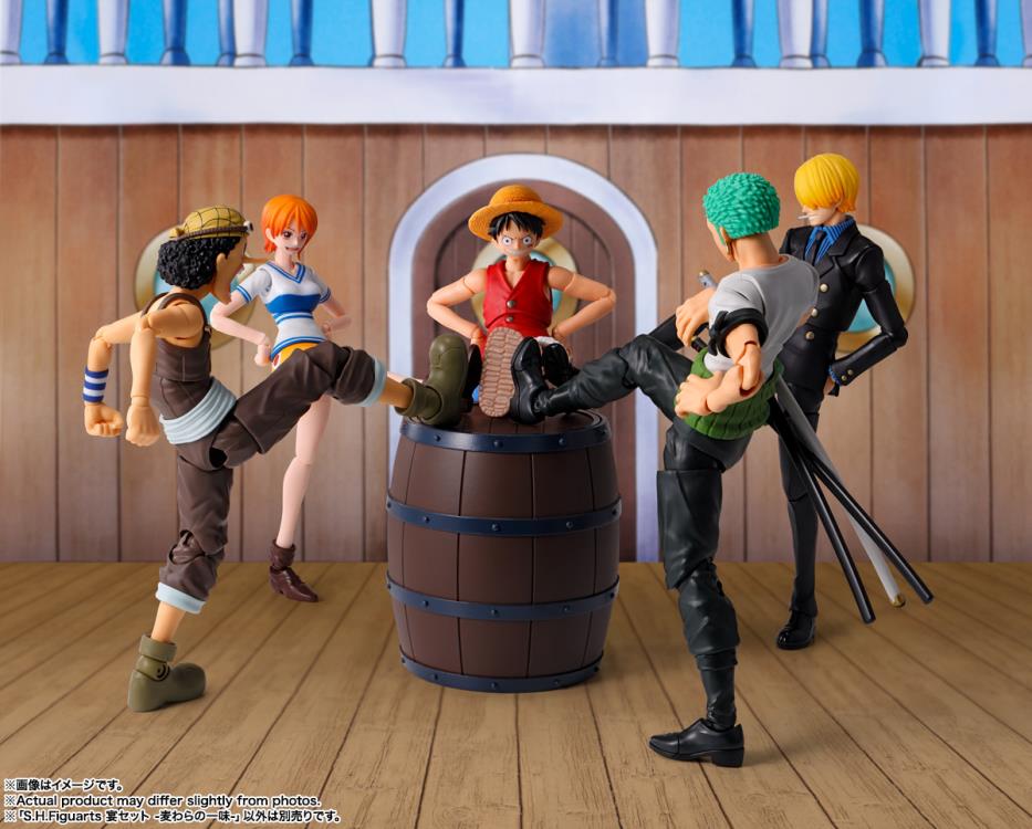 One Piece S.H.Figuarts Party Set (The Straw Hat Crew) Optional Parts Set Gallery Image 5