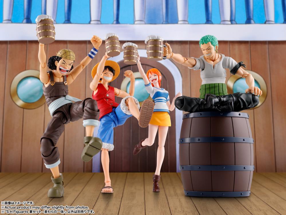 One Piece S.H.Figuarts Party Set (The Straw Hat Crew) Optional Parts Set Gallery Image 4