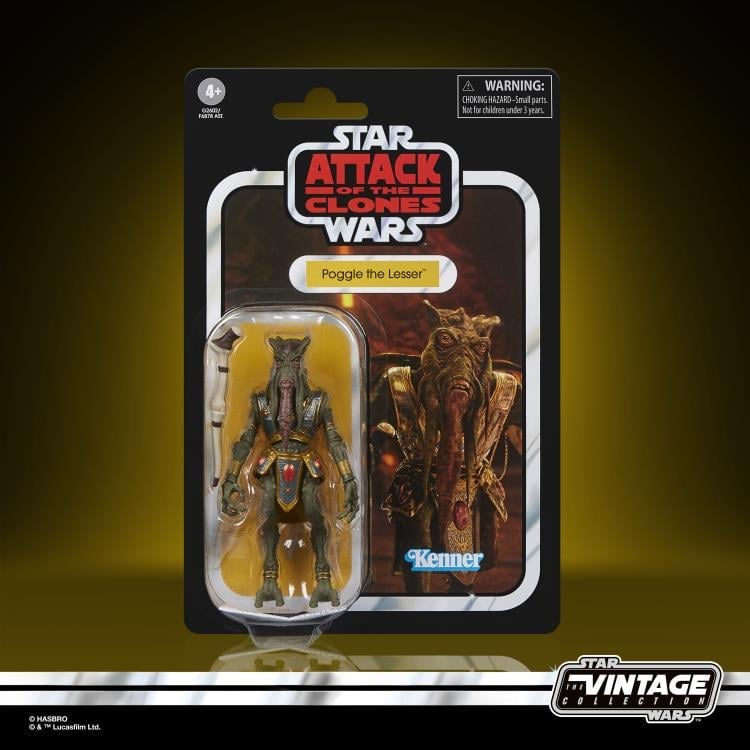 Star Wars: The Vintage Collection Poggle the Lesser (Attack of the Clones) Action Figure Gallery Image 10