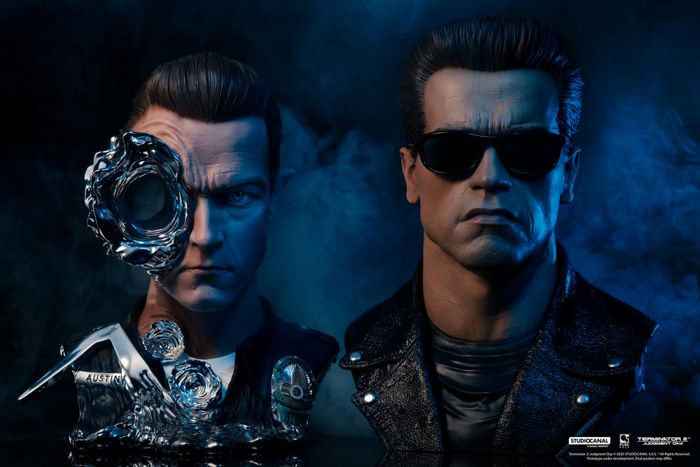 Terminator 2: Judgement Day T-800 Model 101 1/1 Scale Limited Edition Art Mask Gallery Image 13