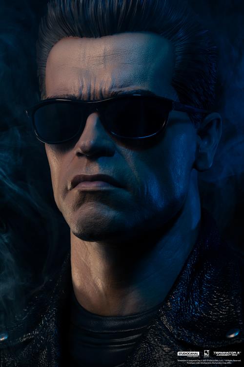 Terminator 2: Judgement Day T-800 Model 101 1/1 Scale Limited Edition Art Mask Gallery Image 9