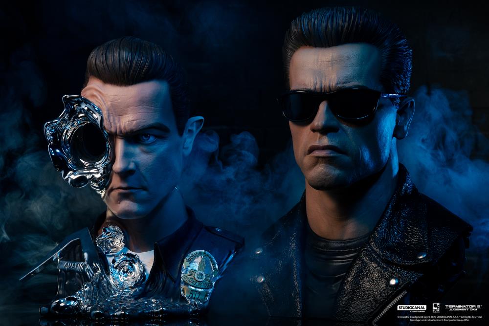 Terminator 2: Judgement Day T-800 Model 101 1/1 Scale Limited Edition Art Mask Gallery Image 14