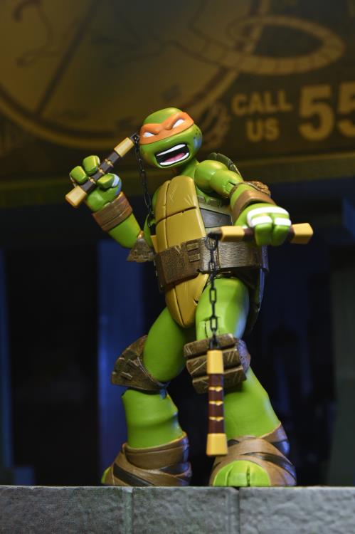 Teenage Mutant Ninja Turtles (2012) Ultimate Michelangelo Action Figure Gallery Image 7