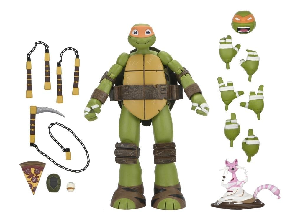 Teenage Mutant Ninja Turtles (2012) Ultimate Michelangelo Action Figure Gallery Image 13