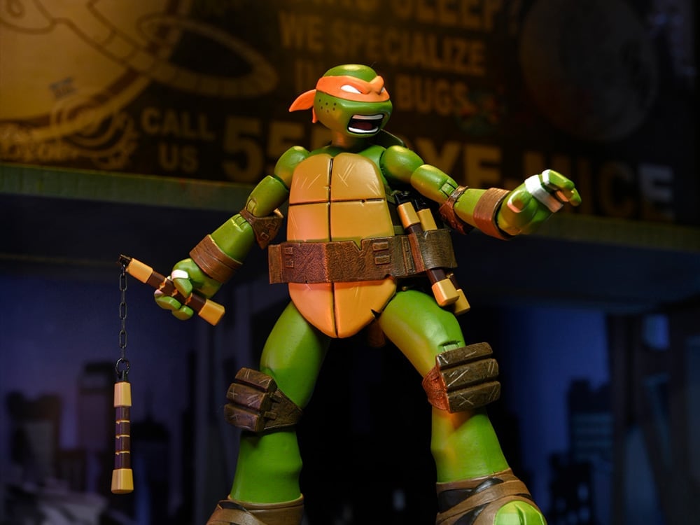 Teenage Mutant Ninja Turtles (2012) Ultimate Michelangelo Action Figure Gallery Image 1