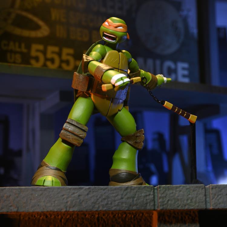 Teenage Mutant Ninja Turtles (2012) Ultimate Michelangelo Action Figure Gallery Image 4