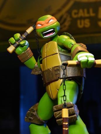 Teenage Mutant Ninja Turtles (2012) Ultimate Michelangelo Action Figure Gallery Image 2