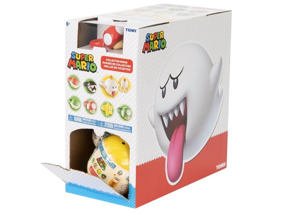 Super Mario Collector Rings Box of 18 Random Capsules Gallery Image 1
