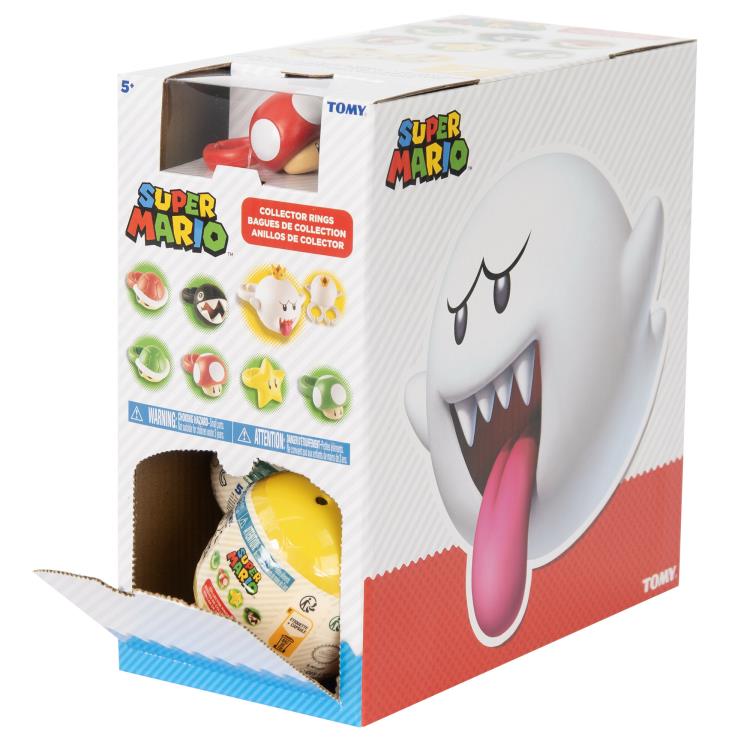 Super Mario Collector Rings Box of 18 Random Capsules Gallery Image 3