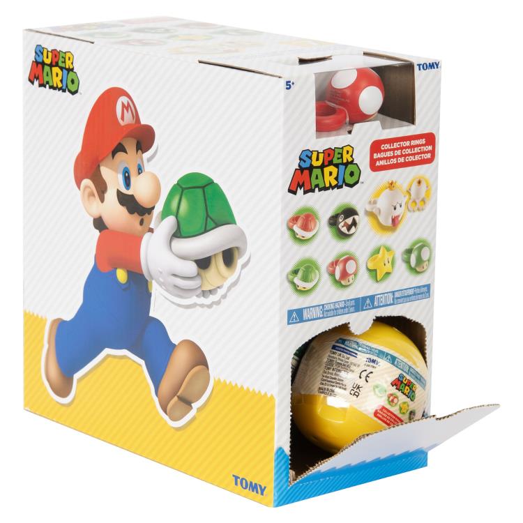 Super Mario Collector Rings Box of 18 Random Capsules Gallery Image 5