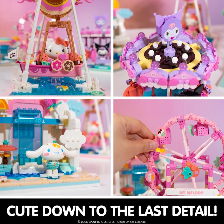 Sanrio Hello Kitty and Friends Summer Wunderland Hello Kitty Donut Ship Building Block Set Gallery Image 7
