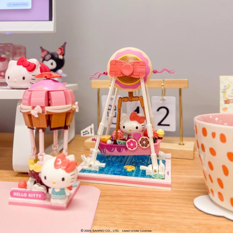 Sanrio Hello Kitty and Friends Summer Wunderland Hello Kitty Donut Ship Building Block Set Gallery Image 6