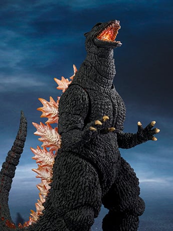 Image of Godzilla: Final Wars (2004) S.H.MonsterArts Godzilla (Heat Ray Ver. Vs. New Gotengo) Action Figure