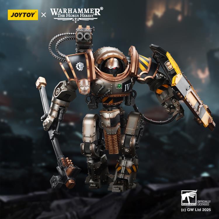 Warhammer 40K Iron Warriors Iron Circle Domitar-Ferrum Class Battle-automata with Karceri Battle Shield and Graviton Crusher 1/18 Scale Action Figure Gallery Image 3