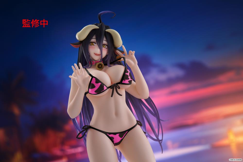 Overlord Desktop Cute Albedo (Cow-Print Swimsuit Ver.) Figure (Renewal Edition) Gallery Image 5