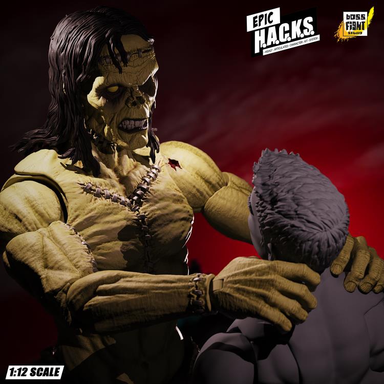 Epic H.A.C.K.S. Frankenstein's Monster: Undead Creature 1/12 Scale Action Figure Gallery Image 11