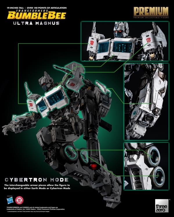 Transformers: Bumblebee Premium Ultra Magnus Limited Edition Action Figure Gallery Image 12