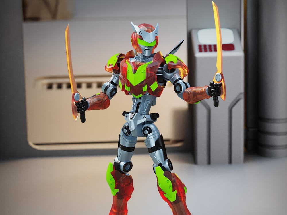 Epic H.A.C.K.S. CGT Combat Drone: Agile Battle Robot 1/12 Scale Action Figure Gallery Image 1