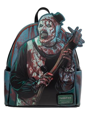 Terrifier Art the Clown Blood Splatter Glow-in-the-Dark Exclusive Limited Edition Mini Backpack Gallery Image 2