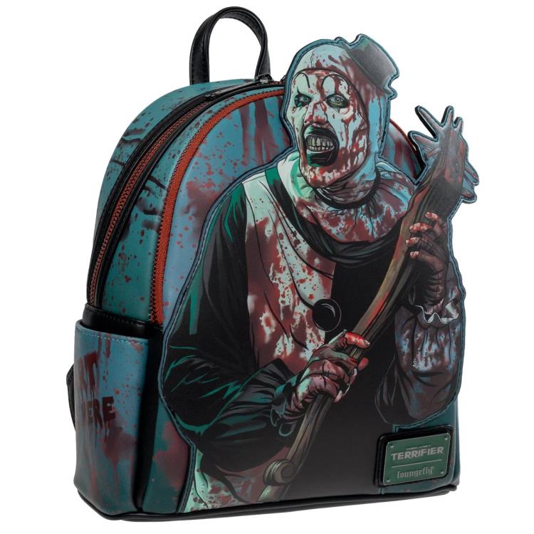 Terrifier Art the Clown Blood Splatter Glow-in-the-Dark Exclusive Limited Edition Mini Backpack Gallery Image 6